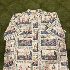 Reyn Spooner Mele Kalikimaka 2005 Limited Christmas Hawaiian Shirt XXL